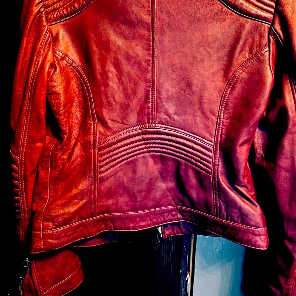 Women’s genuine leather jacket from Wilson’s Leather